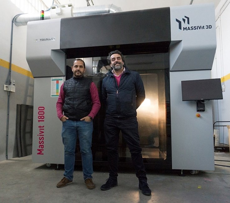 José Miguel Monteagudo, Gerente de Mapubli, junto a Antonio Medina, Director Comercial de Talawin.