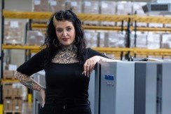 Ana Barroso, responsable de Fábrica en Hispagraf.