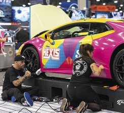 HEXIS mostrará los nuevos colores, acabados y texturas de sus films para wrapping.
