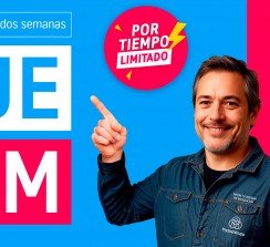 Las promociones son limitadas en tiempo y cantidades.