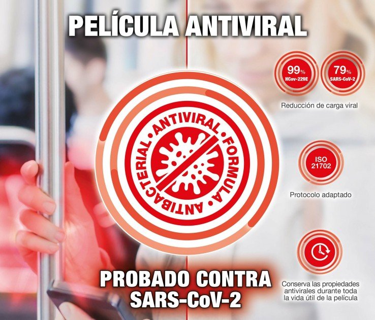 El nuevo film ha obtenido la certificación para el SARS-CoV-2.