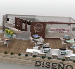 En Graphispag Live se recrearán varias zonas por las que se podrán realizar recorridos temáticos guiados.