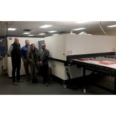 La Delta WT 250, gracias a sus tintas de base agua, puede ofrecer productos sostenibles.