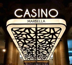 Proyecto de decoración en el Casino de Marbella, con nueva iluminación eficiente.