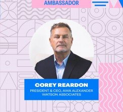 Corey Reardon, presidente y director ejecutivo de AWA Alexander Watson Associates.