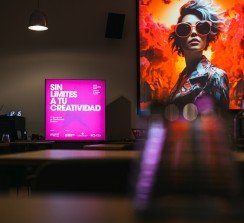 Al evento asistieron profesionales del diseño gráfico procedentes de diferentes puntos de la geografía española