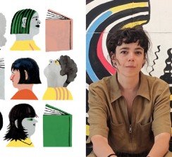 El trabajo de esta ilustradora se distingue por un lenguaje visual versátil y personal.