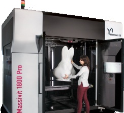 La nueva generación de impresoras 3D de gran formato ofrece una mayor eficacia, versatilidad y control.
