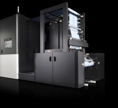 Jet Press FP790, innovadora impresora digital de inyección de tinta a base de agua de Fujifilm diseñada para embalajes flexibles.