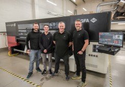 Es la tercera impresora Agfa que incorporan a su planta: "La Ciervo es justo lo que necesitamos para nuestra empresa".