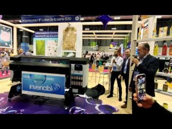 LANZAMIENTO A NIVEL MUNDIAL EN C!PRINT DE LA NUEVA HP LATEX 630